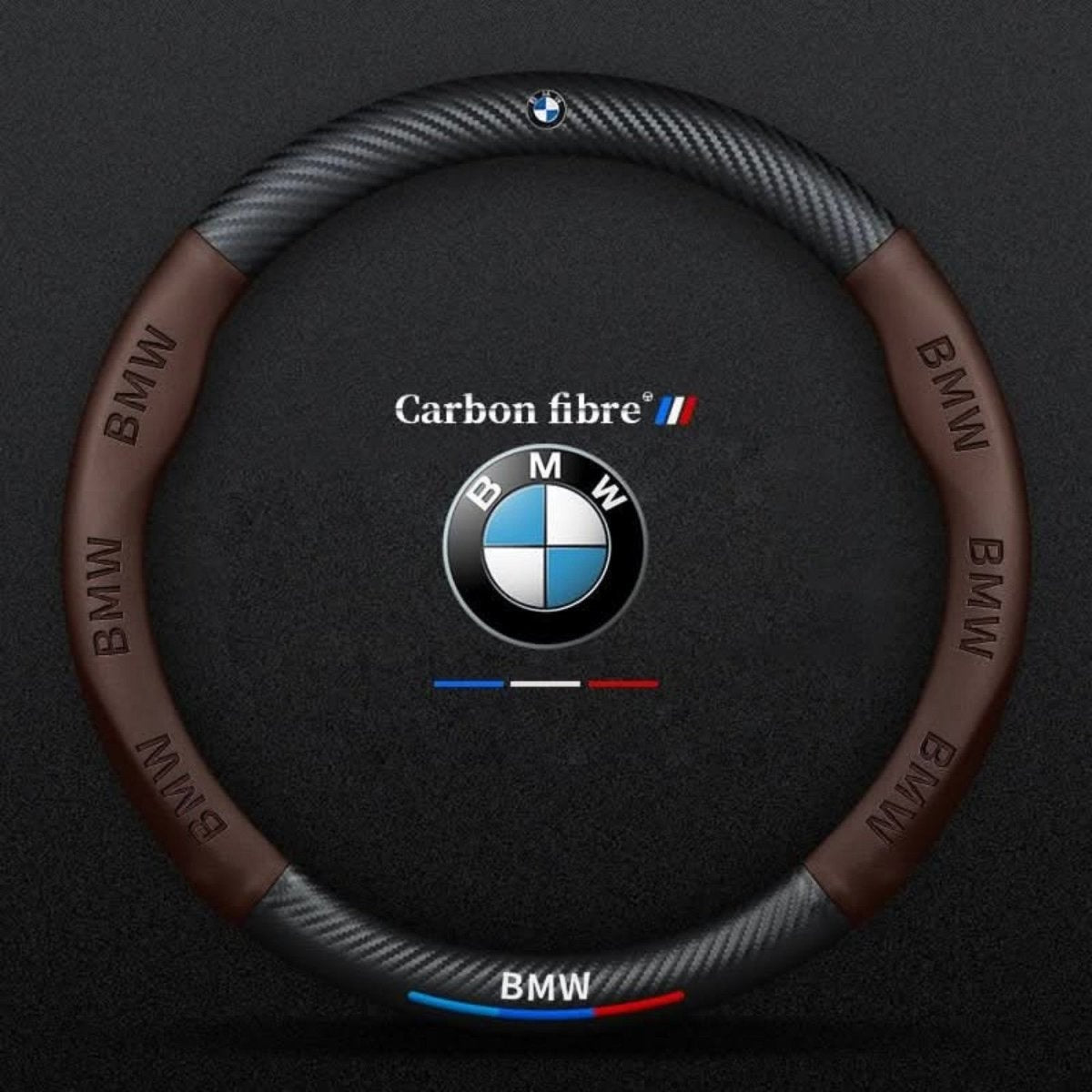 Breathable Anti-Slip Synthetic Leather Steering Wheel Cover