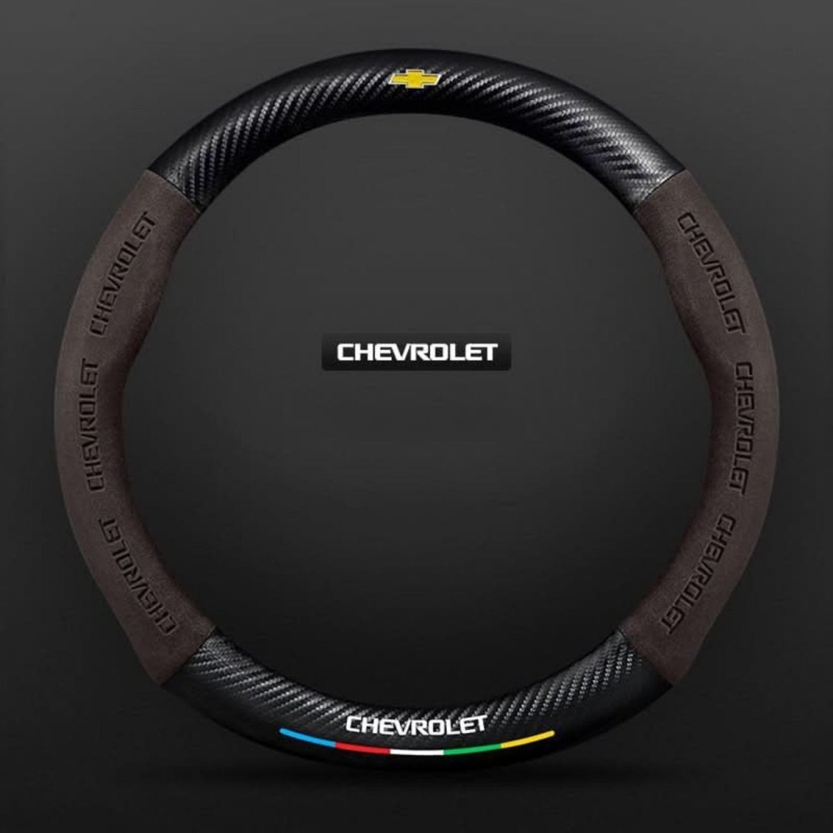 Breathable Anti-Slip Synthetic Leather Steering Wheel Cover