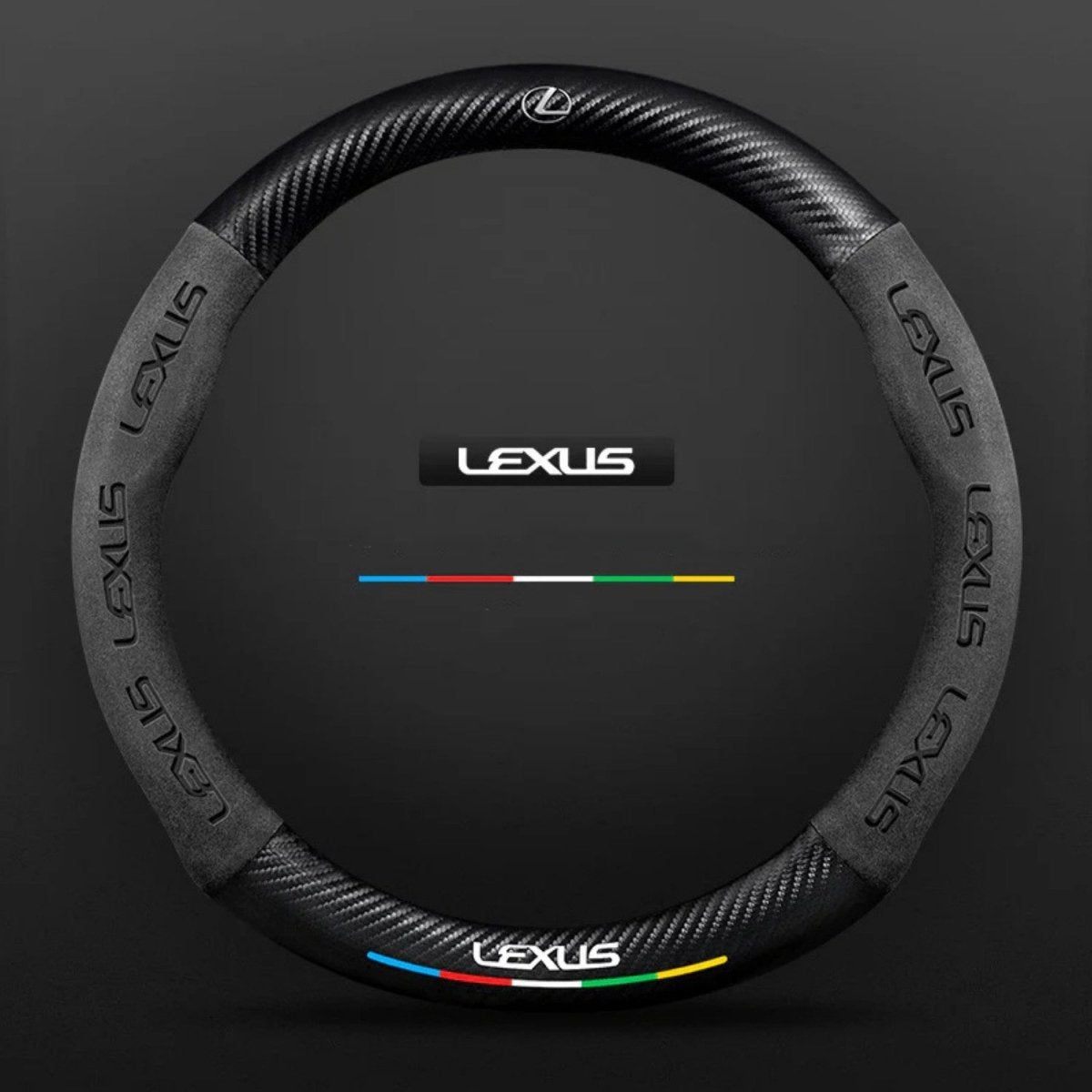 Breathable Anti-Slip Synthetic Leather Steering Wheel Cover