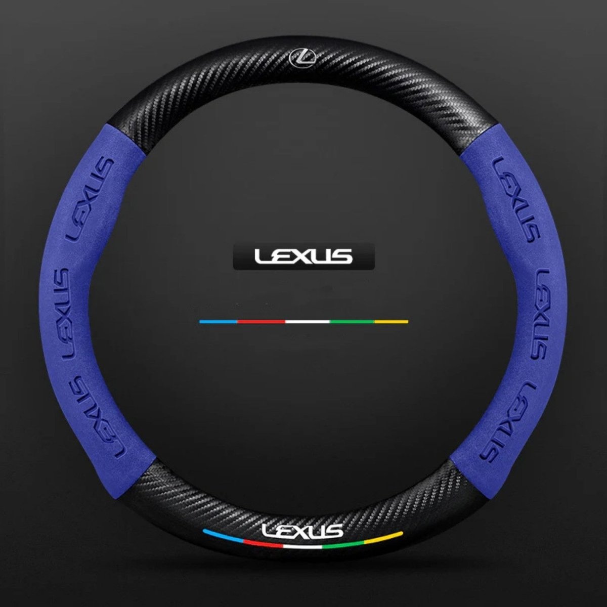 Breathable Anti-Slip Synthetic Leather Steering Wheel Cover