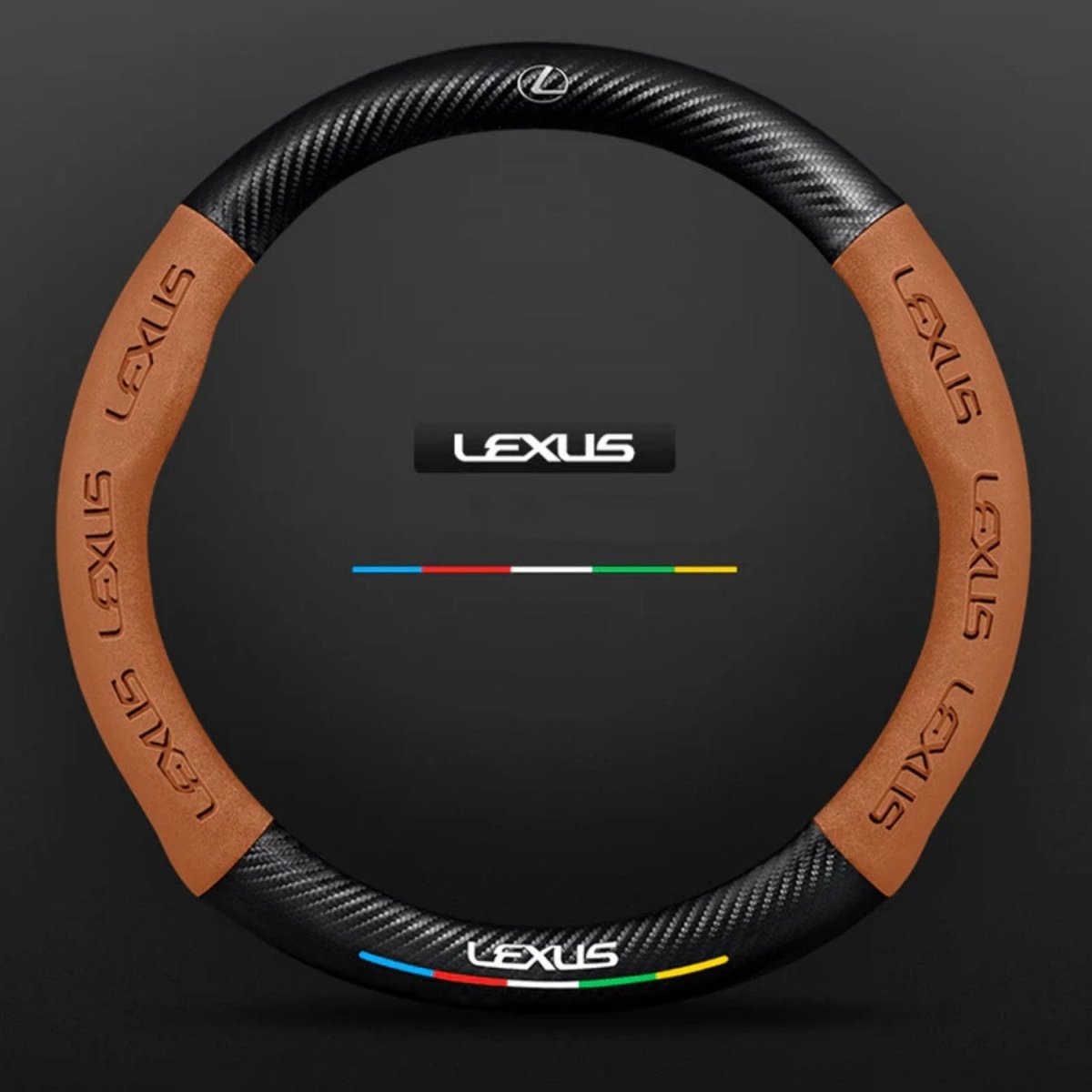Breathable Anti-Slip Synthetic Leather Steering Wheel Cover