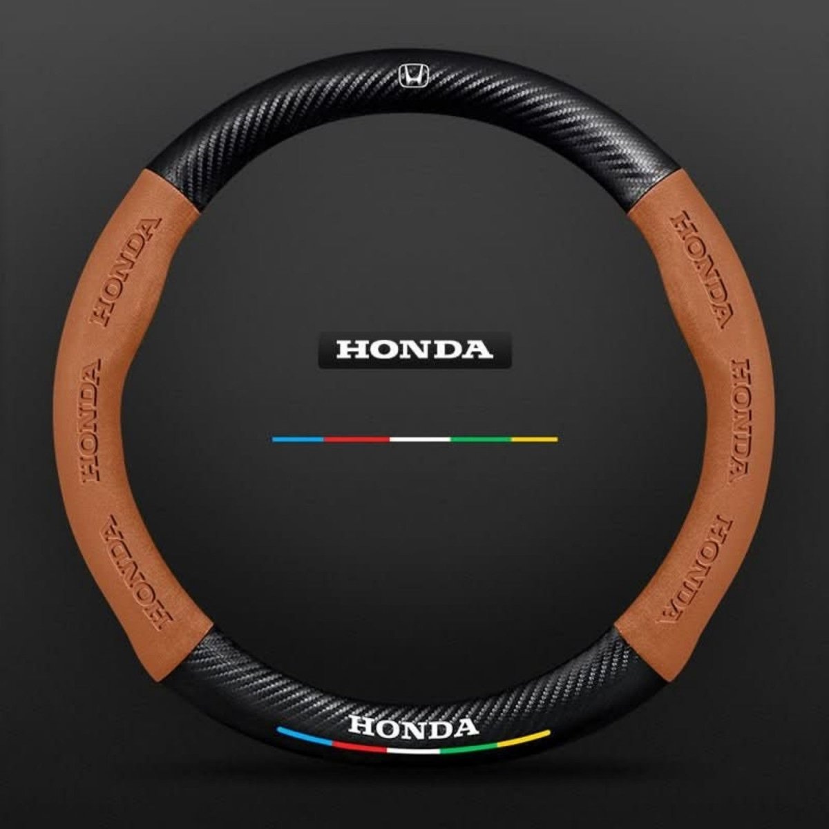 Breathable Anti-Slip Synthetic Leather Steering Wheel Cover