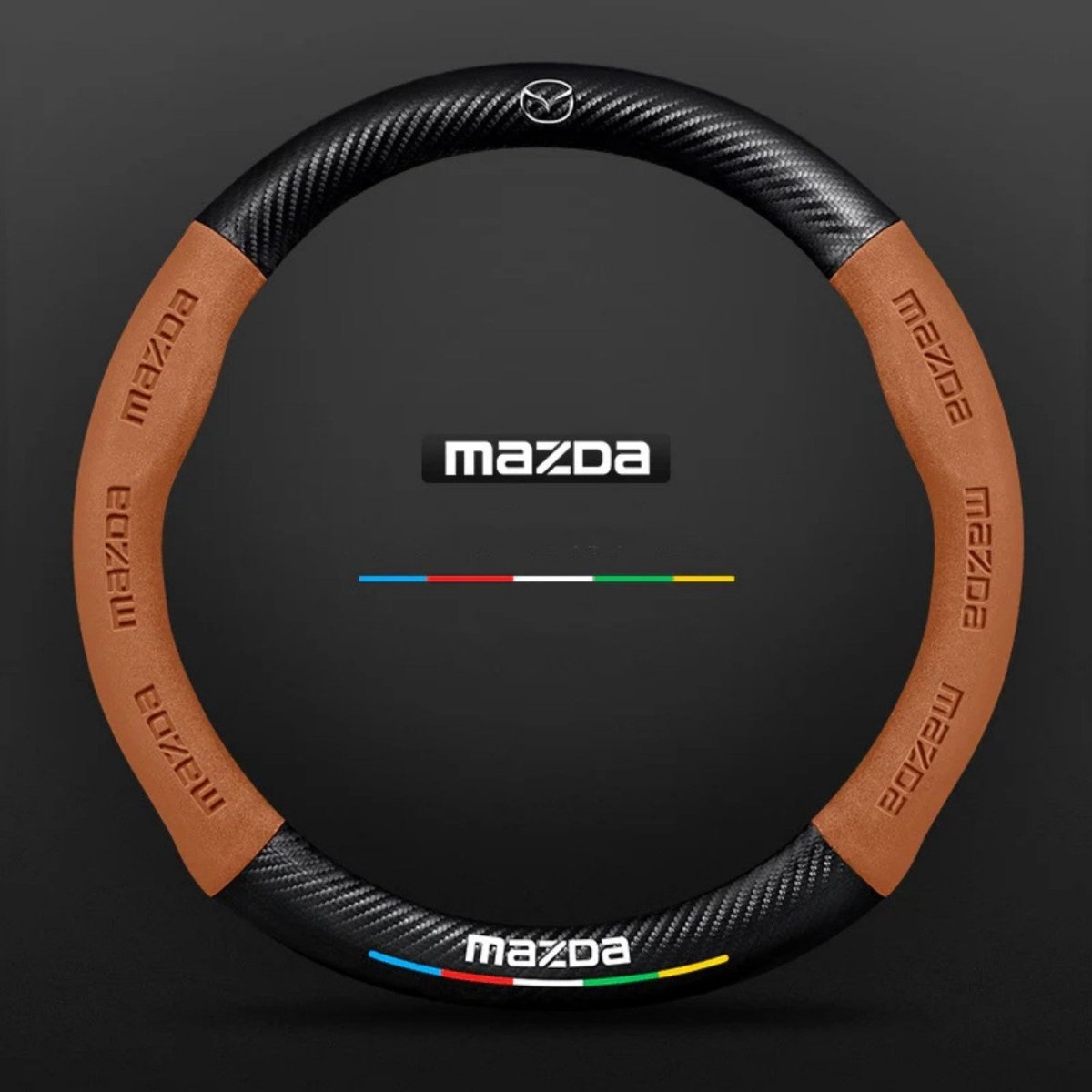Breathable Anti-Slip Synthetic Leather Steering Wheel Cover