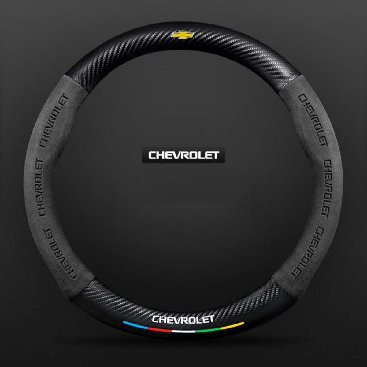 Breathable Anti-Slip Synthetic Leather Steering Wheel Cover