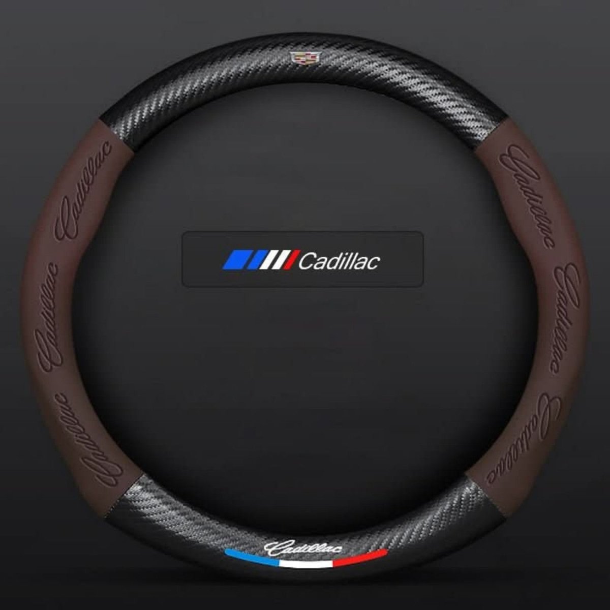 Breathable Anti-Slip Synthetic Leather Steering Wheel Cover