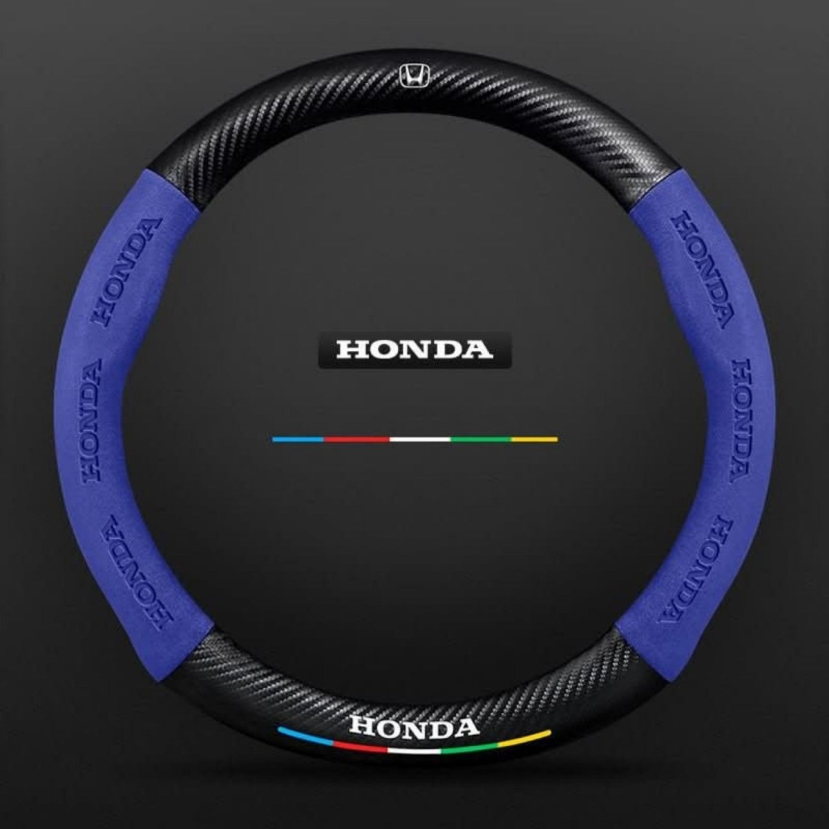 Breathable Anti-Slip Synthetic Leather Steering Wheel Cover