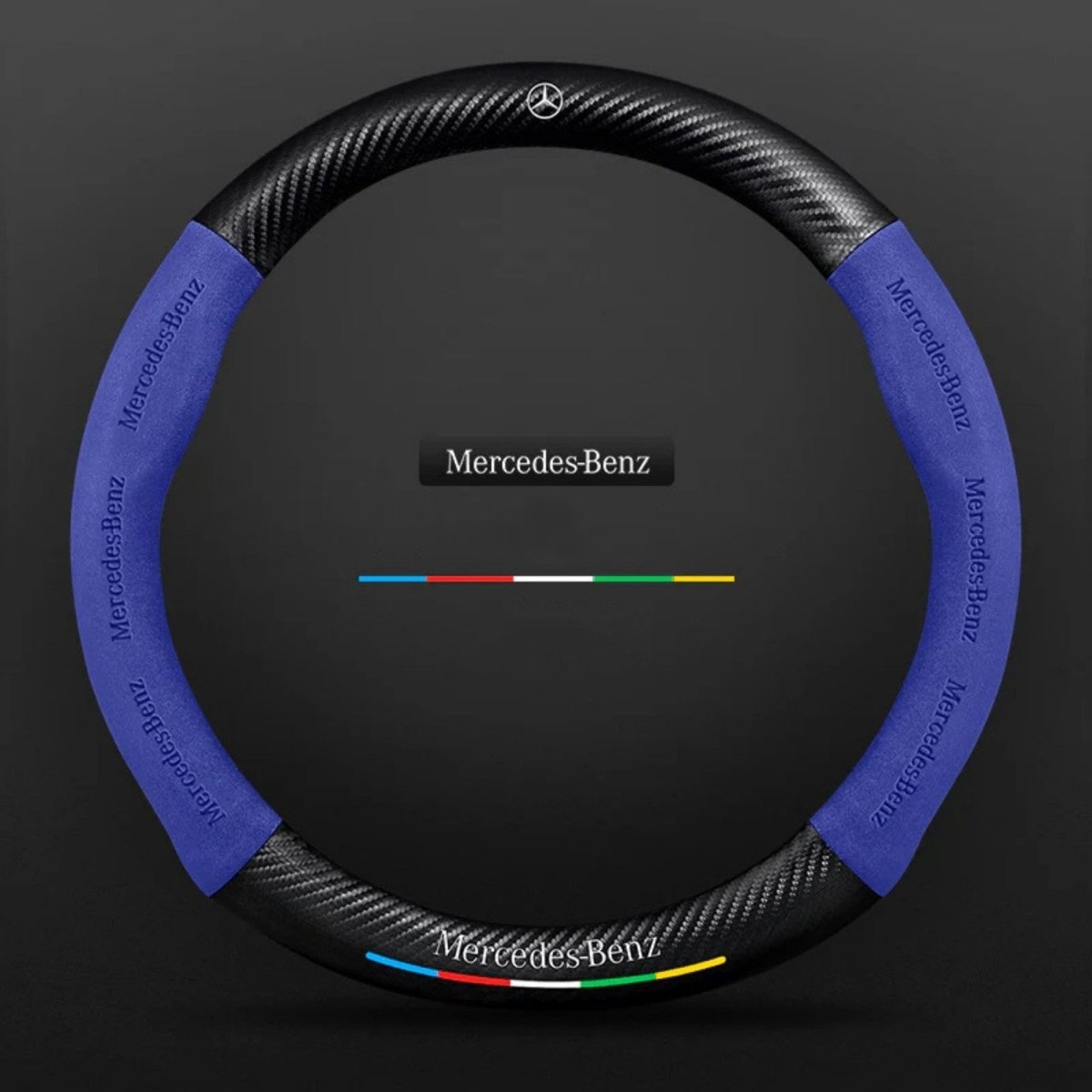 Breathable Anti-Slip Synthetic Leather Steering Wheel Cover