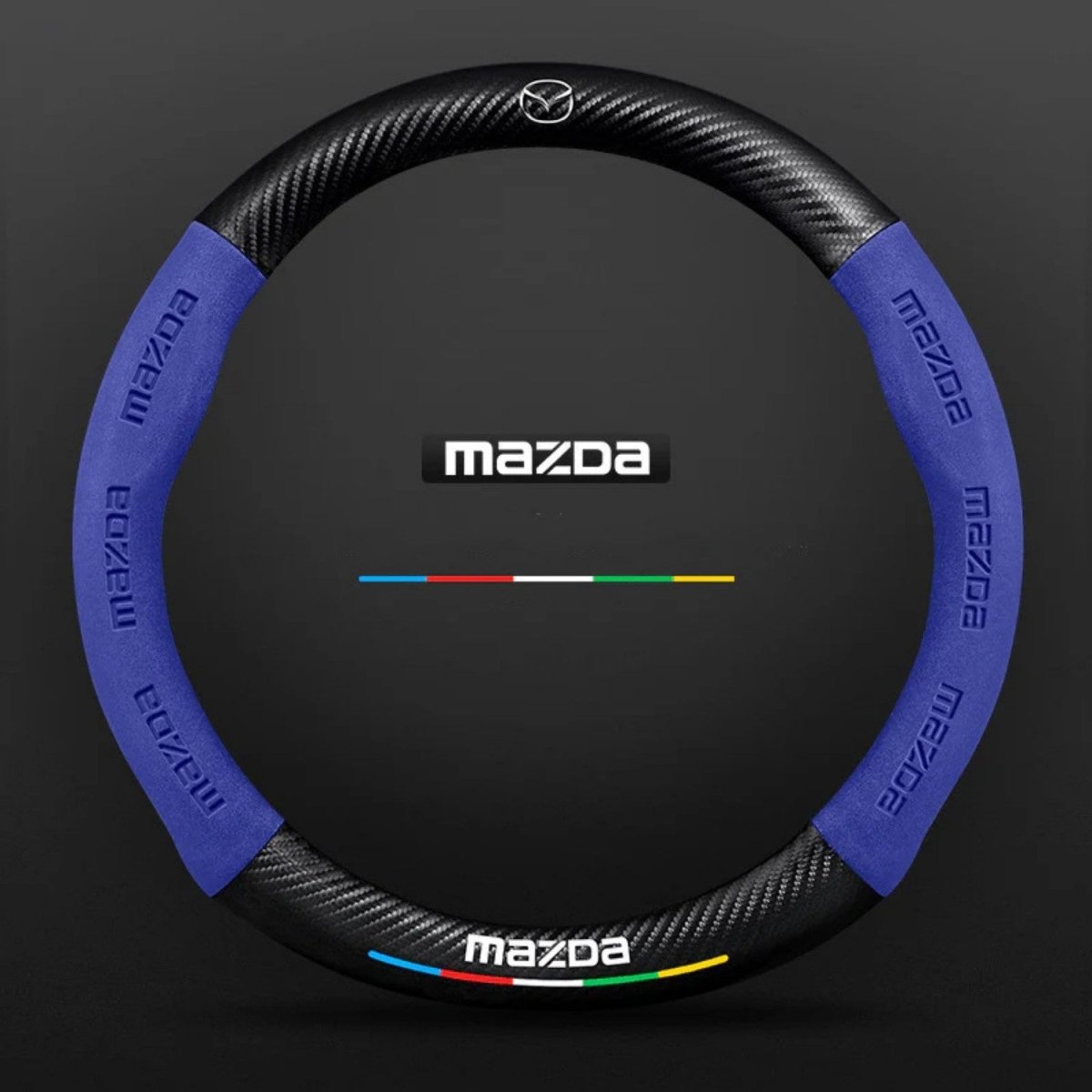 Breathable Anti-Slip Synthetic Leather Steering Wheel Cover