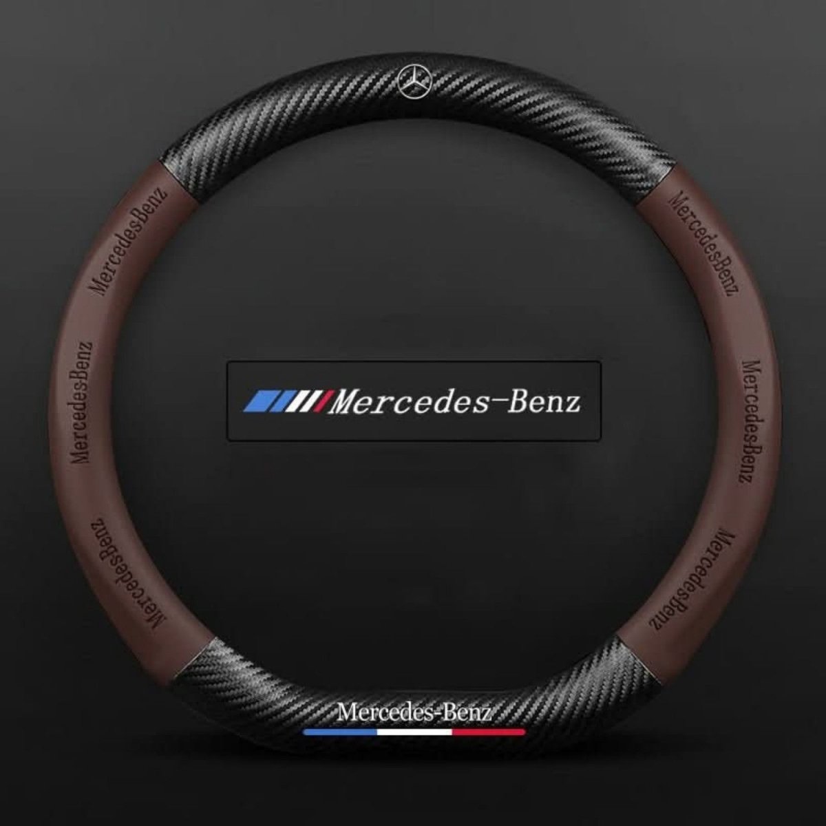 Breathable Anti-Slip Synthetic Leather Steering Wheel Cover