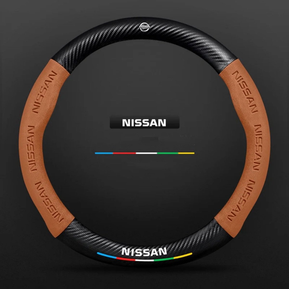 Breathable Anti-Slip Synthetic Leather Steering Wheel Cover