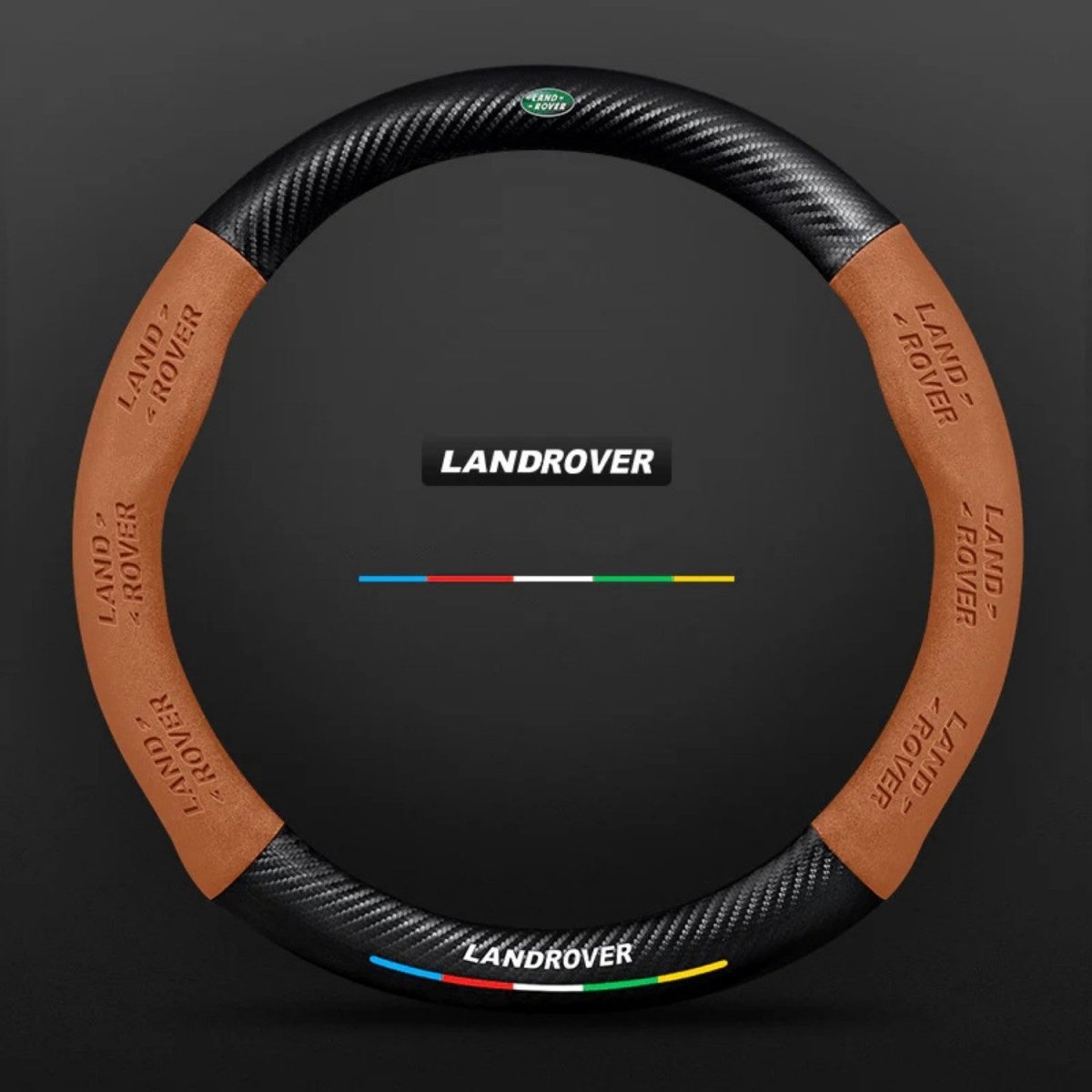 Breathable Anti-Slip Synthetic Leather Steering Wheel Cover