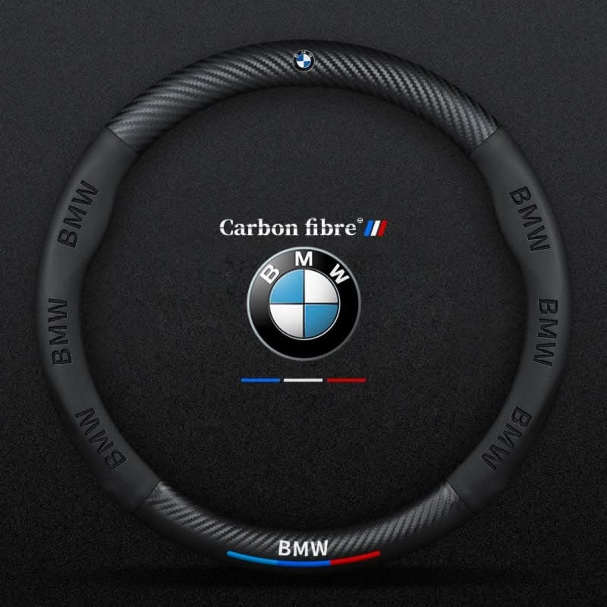 Breathable Anti-Slip Synthetic Leather Steering Wheel Cover
