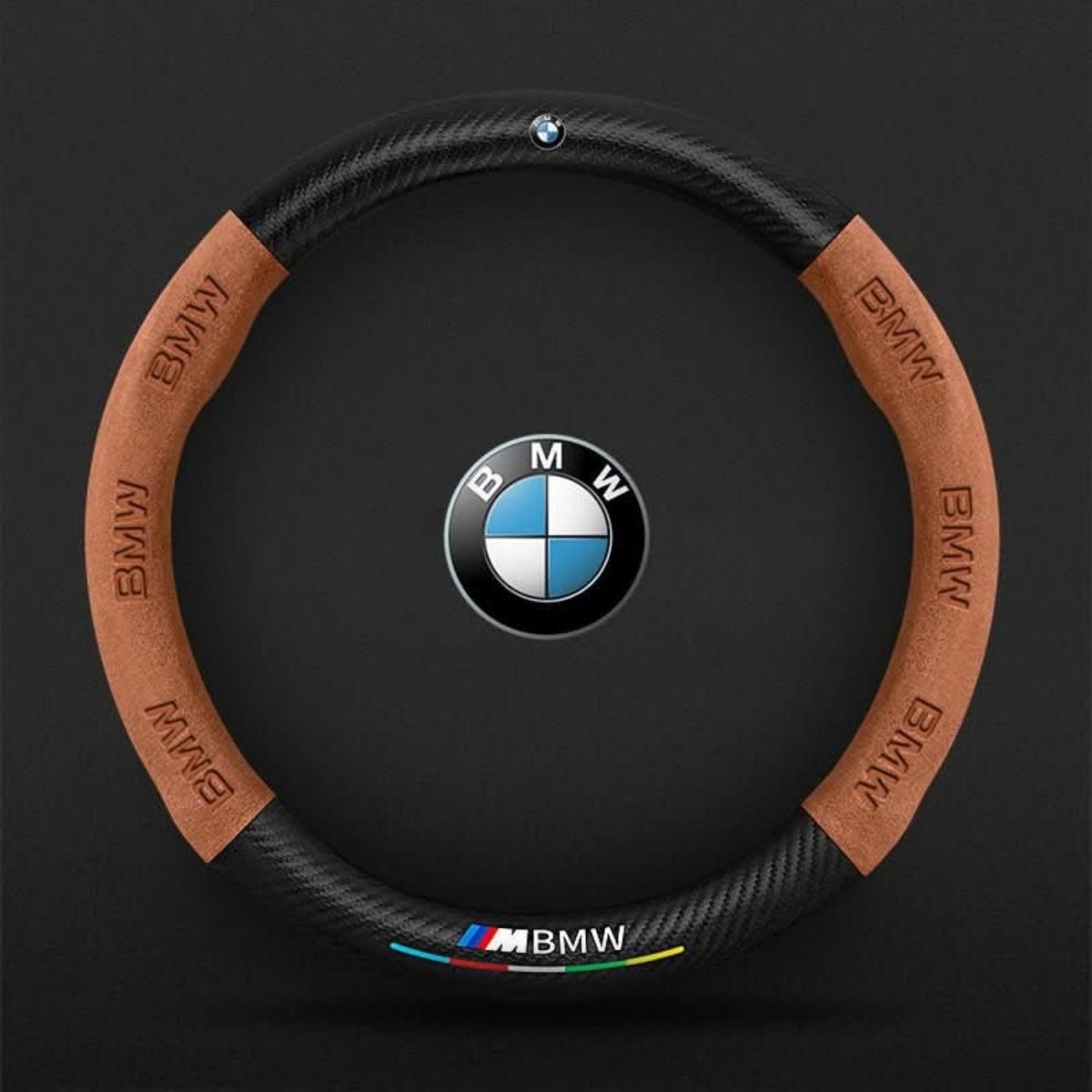Breathable Anti-Slip Synthetic Leather Steering Wheel Cover