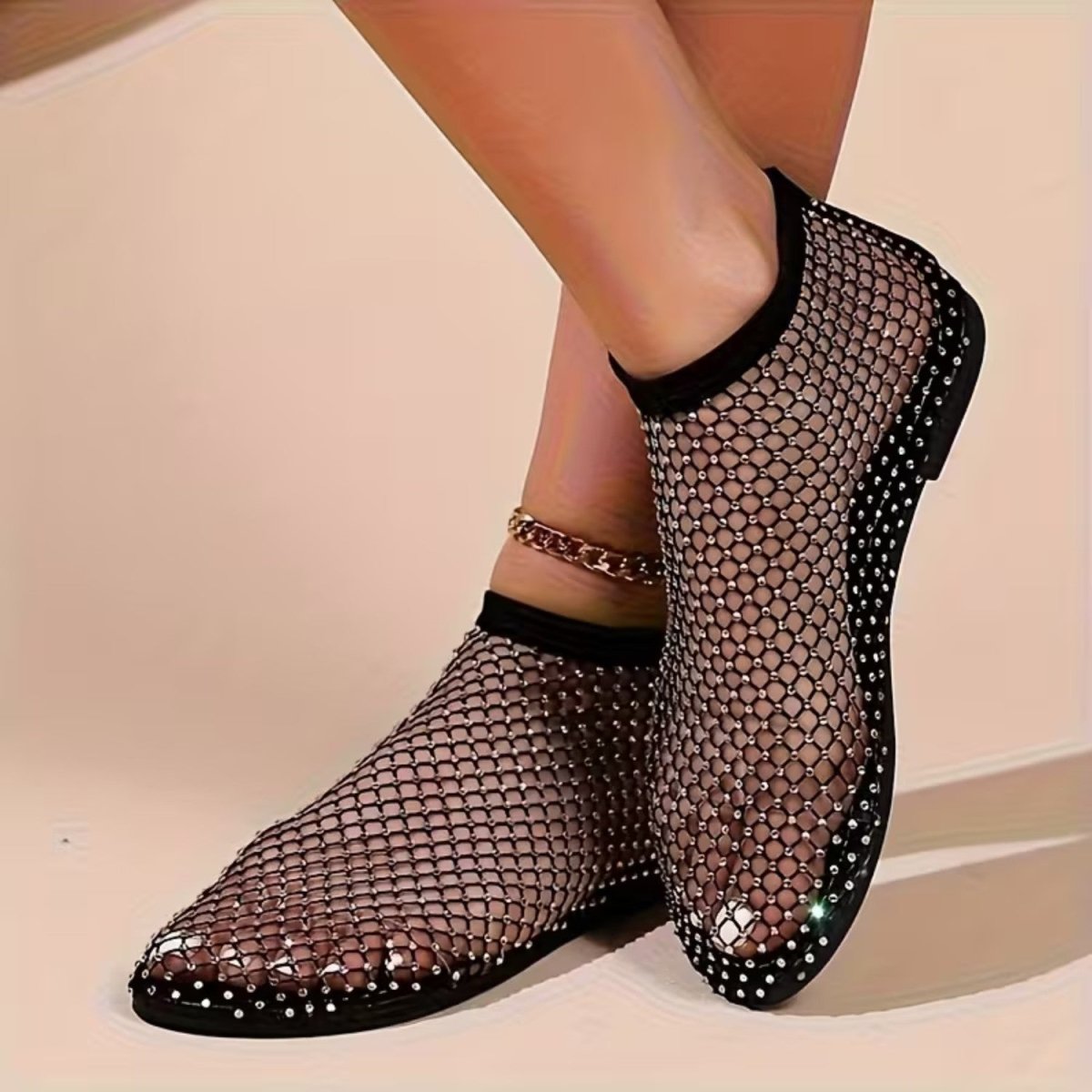 Breathable Mesh Comfort Flats for All-Day Wear