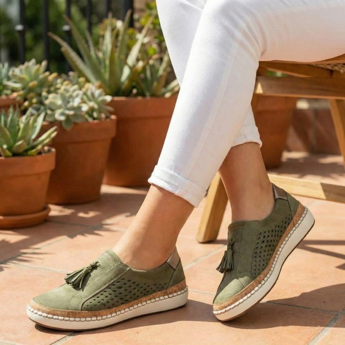Breathable Slip-On Comfort Shoes for Women
