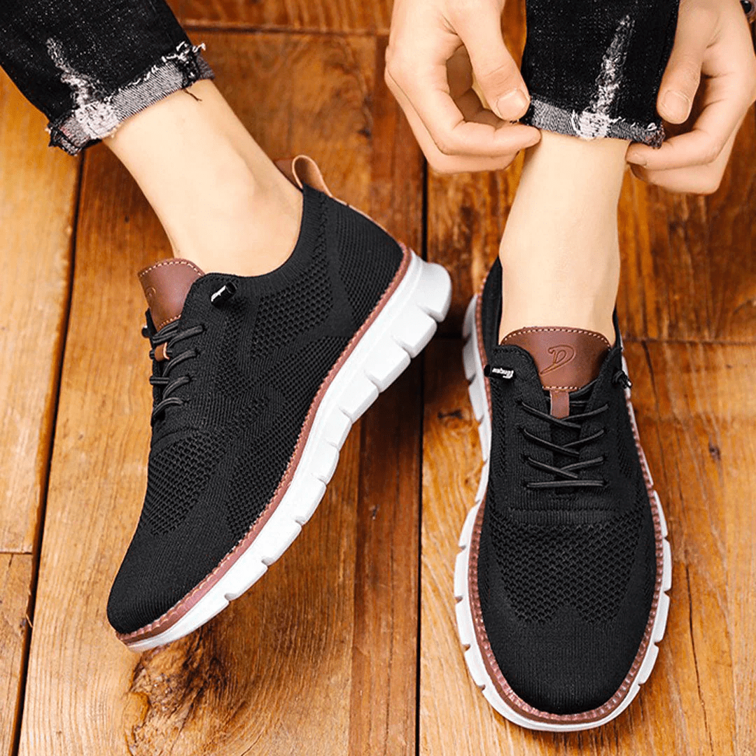 Breathable Minimalist Men's Sneakers for All-Day Comfort