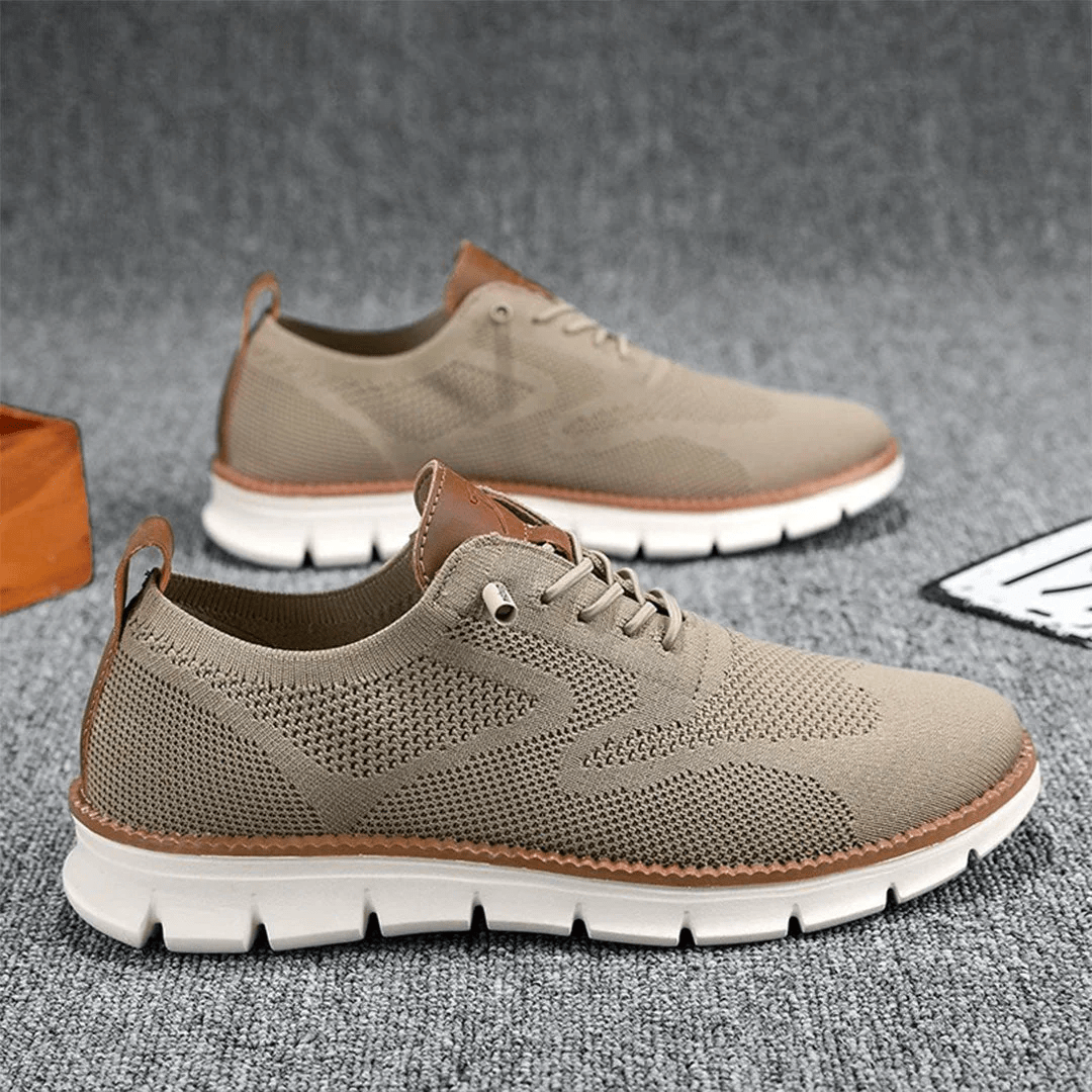 Breathable Minimalist Men's Sneakers for All-Day Comfort