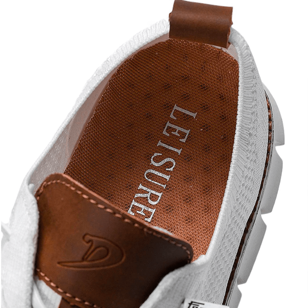Breathable Minimalist Men's Sneakers for All-Day Comfort