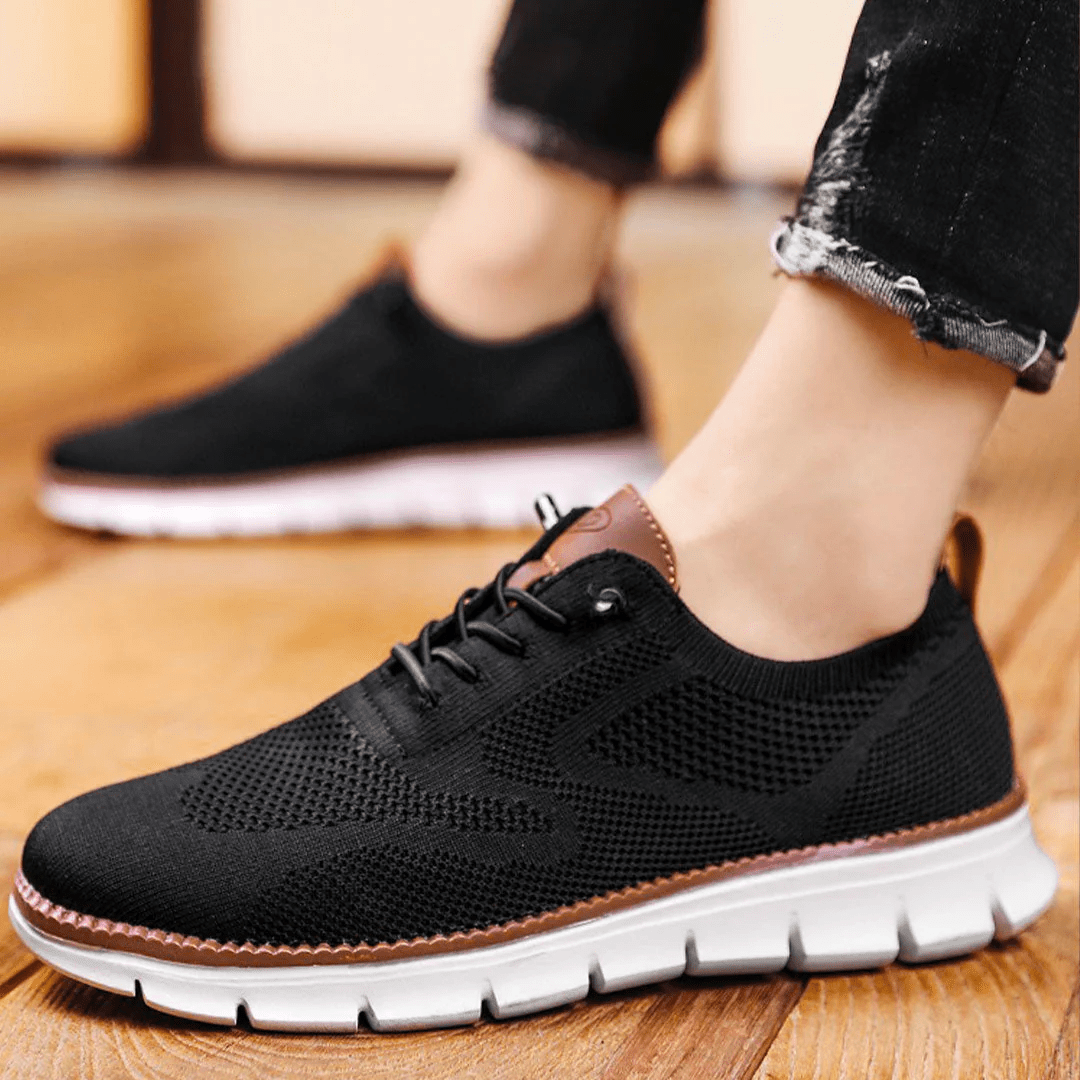 Breathable Minimalist Men's Sneakers for All-Day Comfort