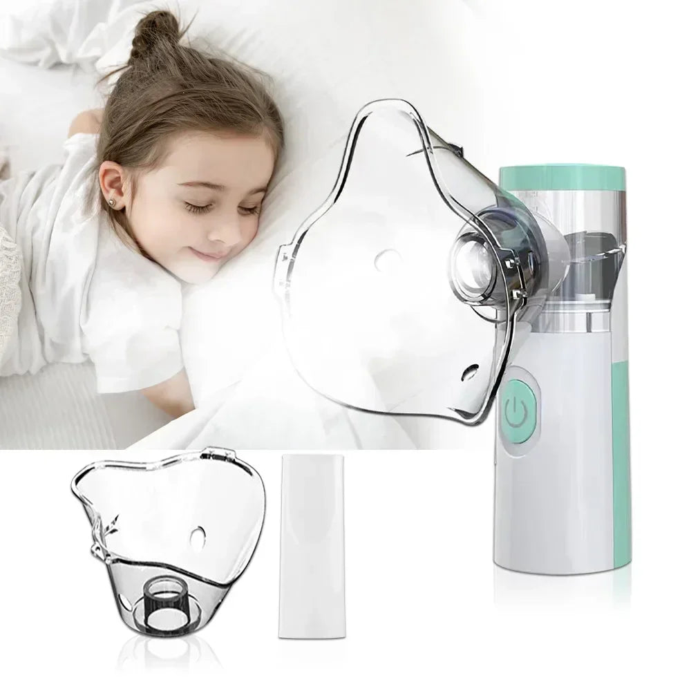 Portable Rechargeable Nebulizer for Easy Inhalation