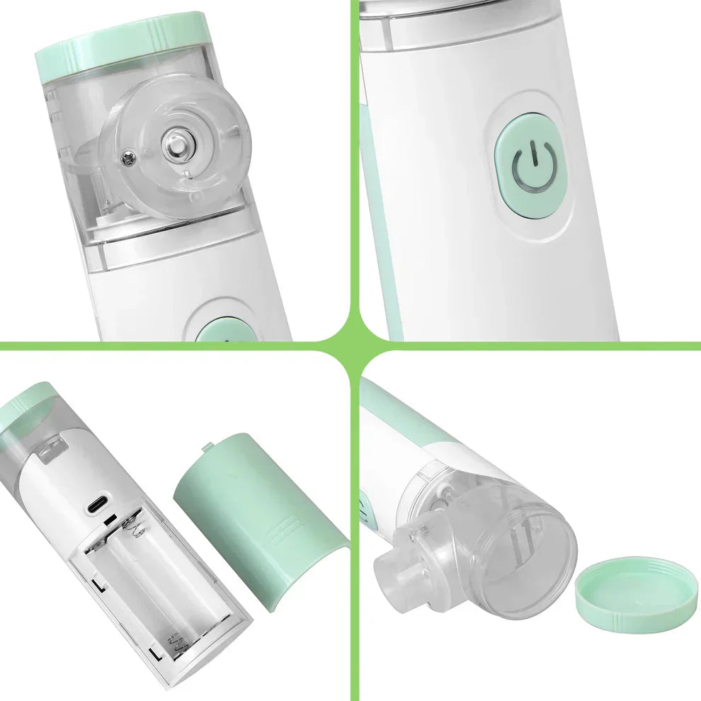 Portable Rechargeable Nebulizer for Easy Inhalation