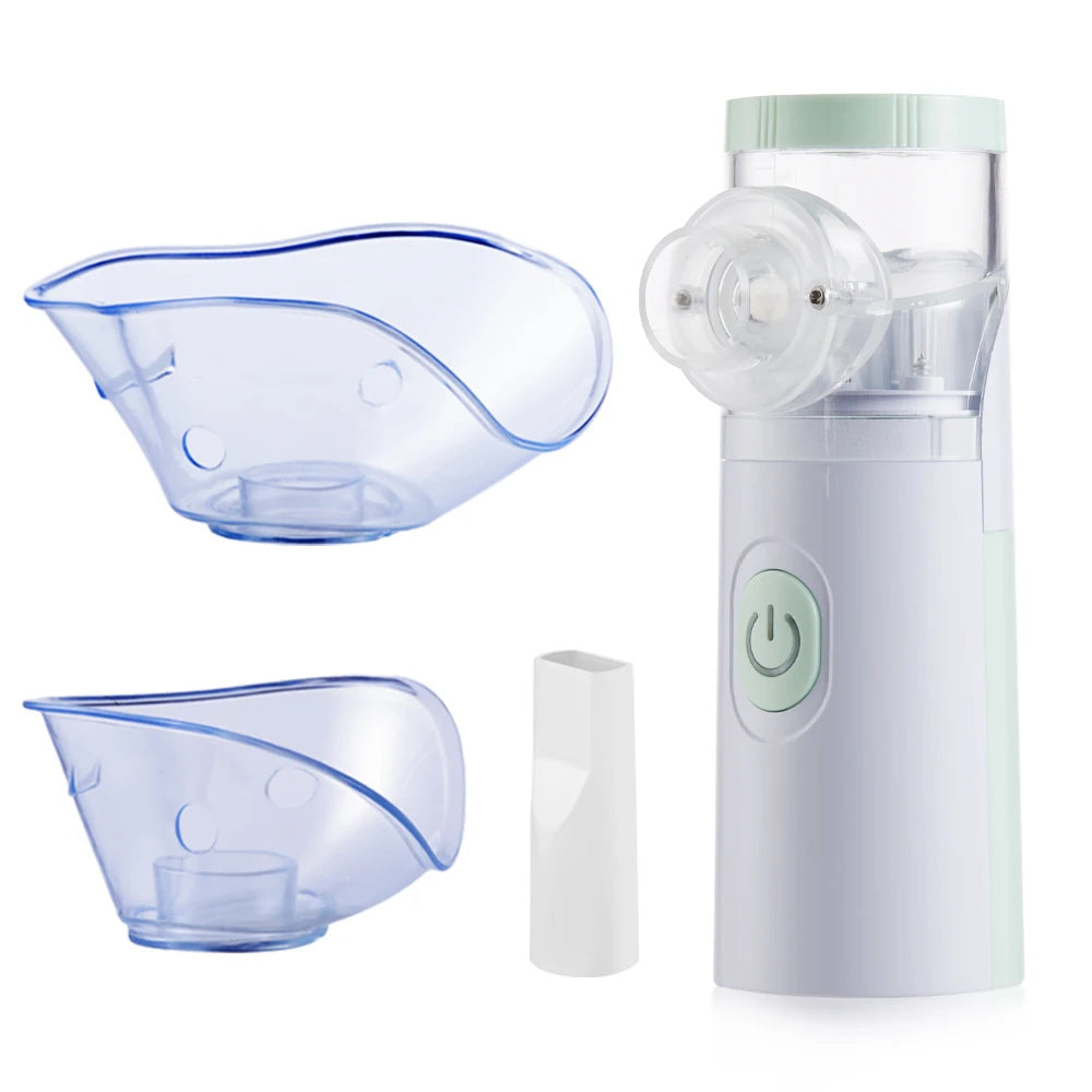 Portable Rechargeable Nebulizer for Easy Inhalation
