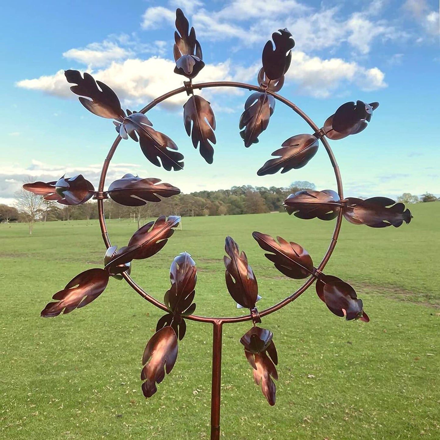Noiseless Rotating Garden Wind Spinner Decoration