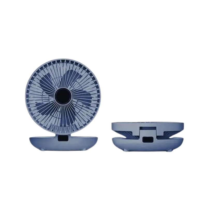 Compact 120° Oscillating Table and Wall Fan