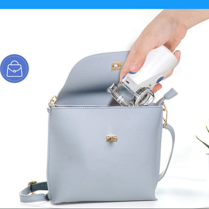 Portable Mesh Inhaler for Adults and Children - Quiet, Compact Nebulizer