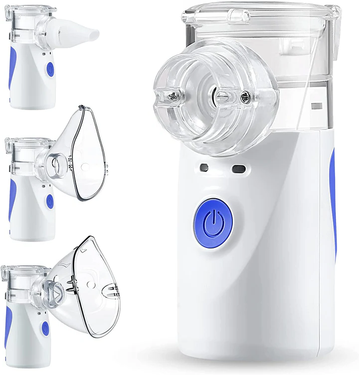 Portable Mesh Inhaler for Adults and Children - Quiet, Compact Nebulizer