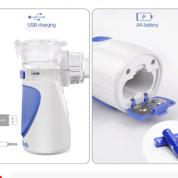 Portable Mesh Inhaler for Adults and Children - Quiet, Compact Nebulizer