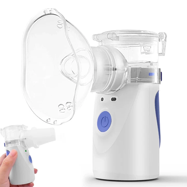 Portable Mesh Inhaler for Adults and Children - Quiet, Compact Nebulizer