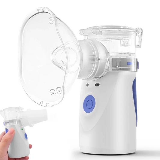 Portable Mesh Inhaler for Adults and Children - Quiet, Compact Nebulizer