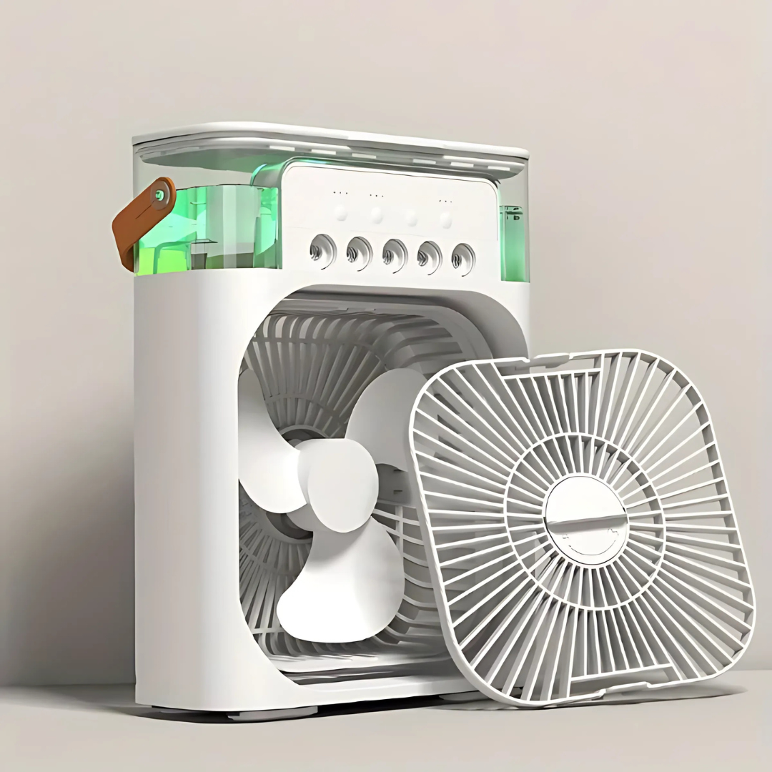 Portable Mini Air Cooler and Humidifier with Quiet Operation