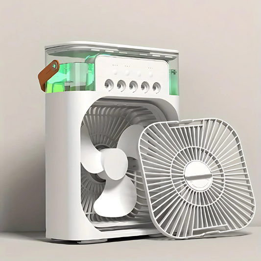 Portable Mini Air Cooler and Humidifier with Quiet Operation