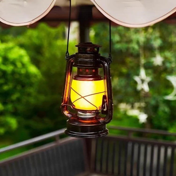 Compact Rechargeable Outdoor Lamp with Adjustable Brightness