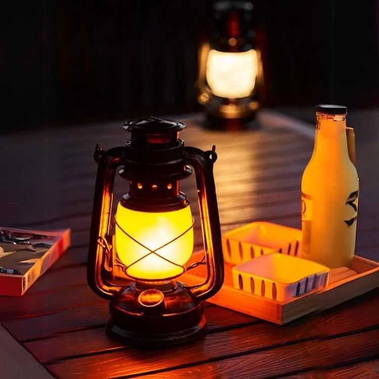 Compact Rechargeable Outdoor Lamp with Adjustable Brightness