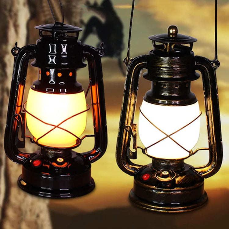 Compact Rechargeable Outdoor Lamp with Adjustable Brightness
