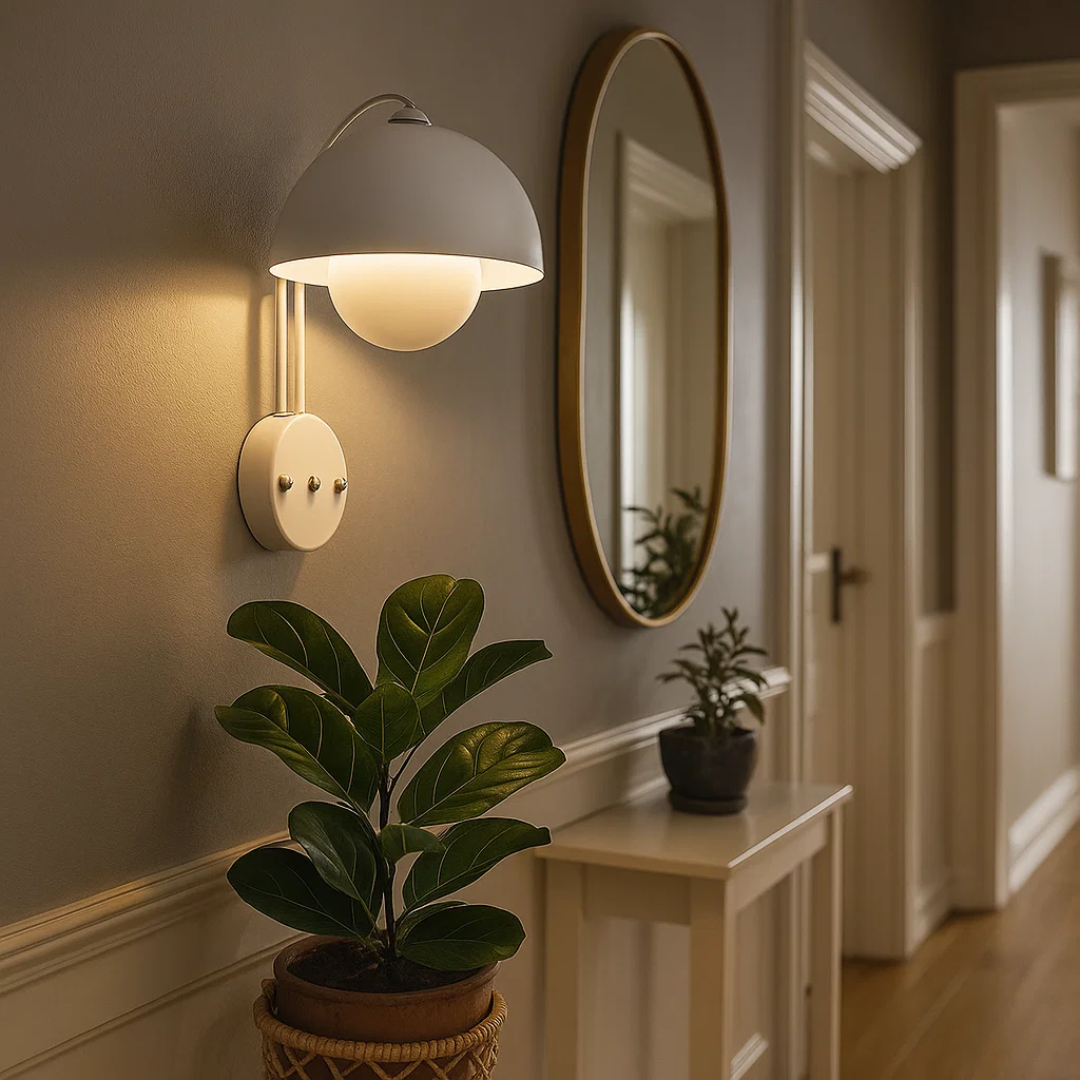 Wall-Mounted LED Art Lamp for Cozy Ambiance
