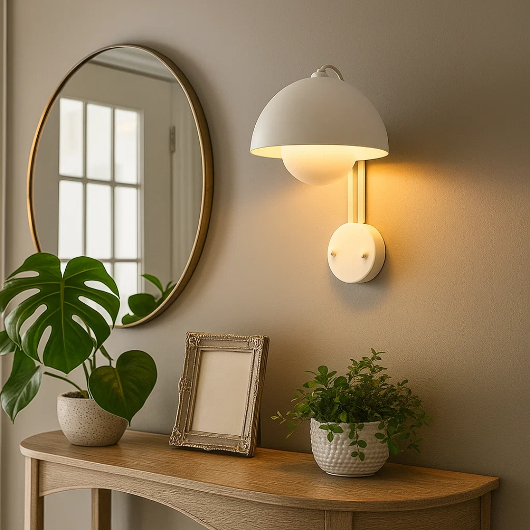 Wall-Mounted LED Art Lamp for Cozy Ambiance