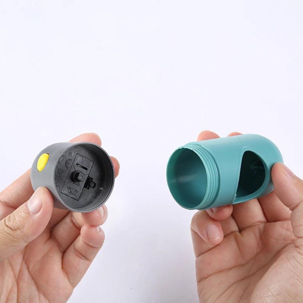 LED Light Dog Poop Bag Dispenser with Biodegradable Bags