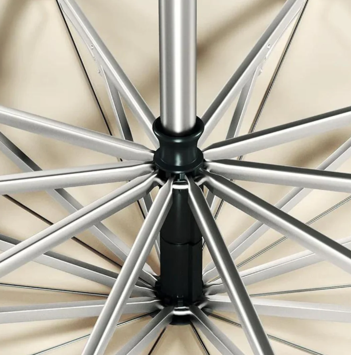 Windproof Reflective Edge Umbrella for Increased Visibility