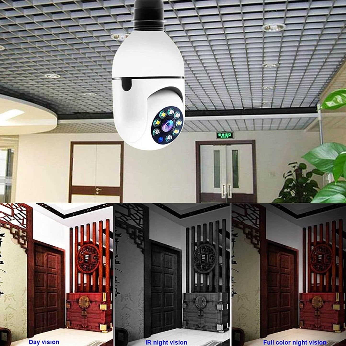 WiFi Pear Security Camera with 1080P HD Video and Easy Installation