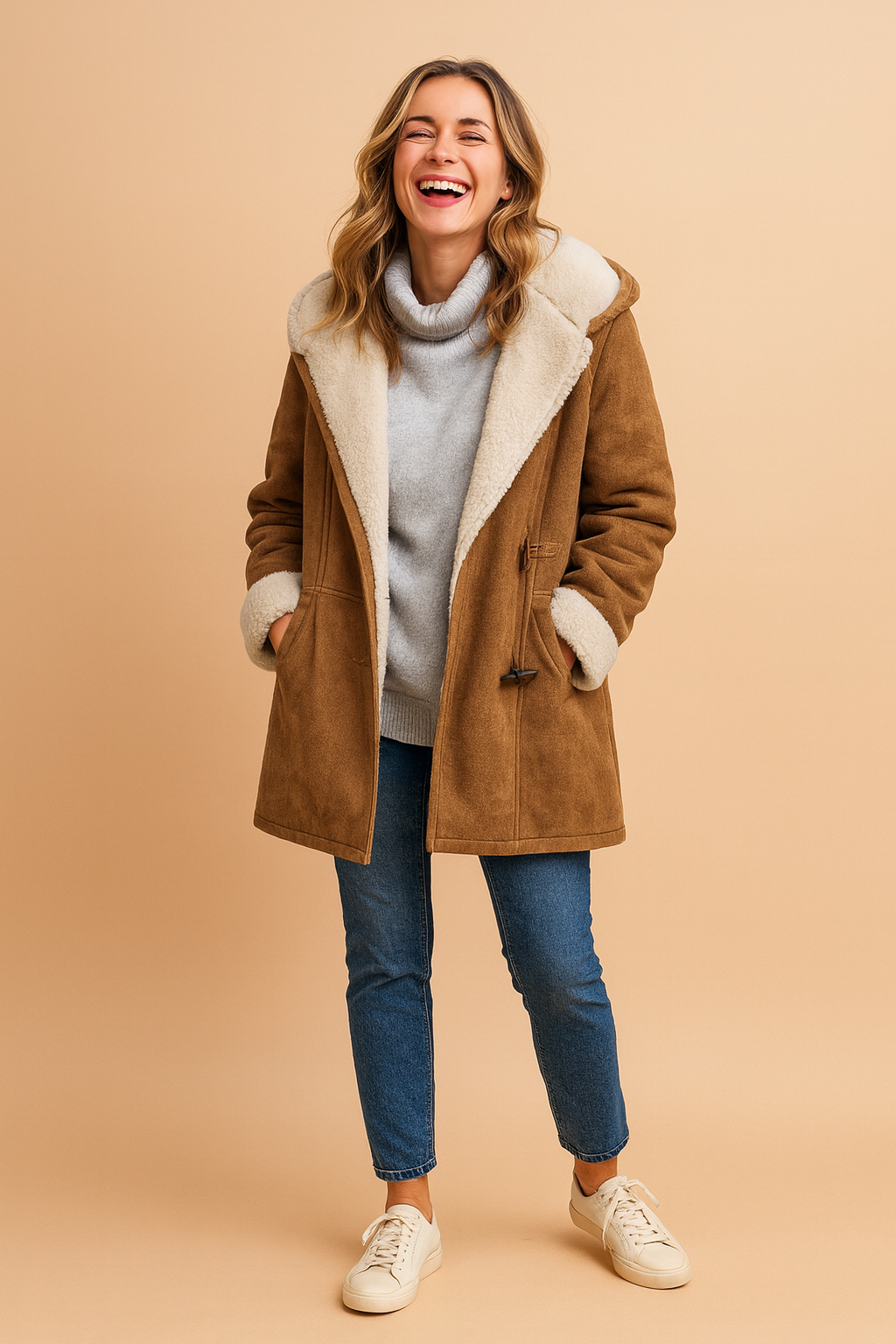 Hooded Insulated Women's Winter Jacket