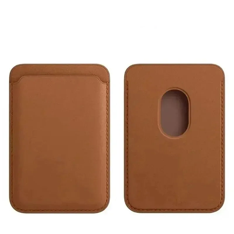 Magnetic PU Leather Card Holder Wallet for iPhone 12-15