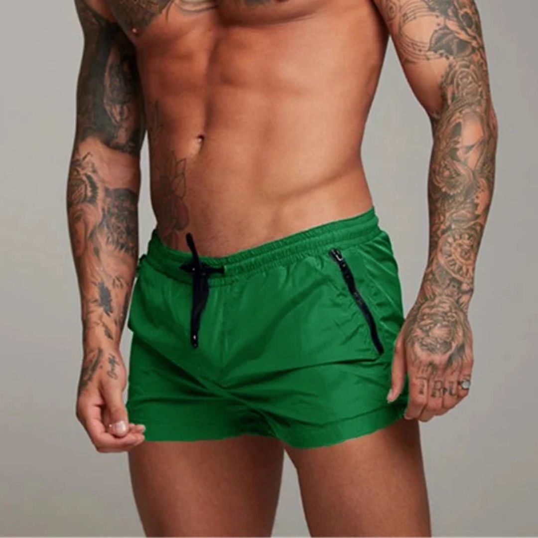 Quick-Drying Modern Swim Trunks for Men