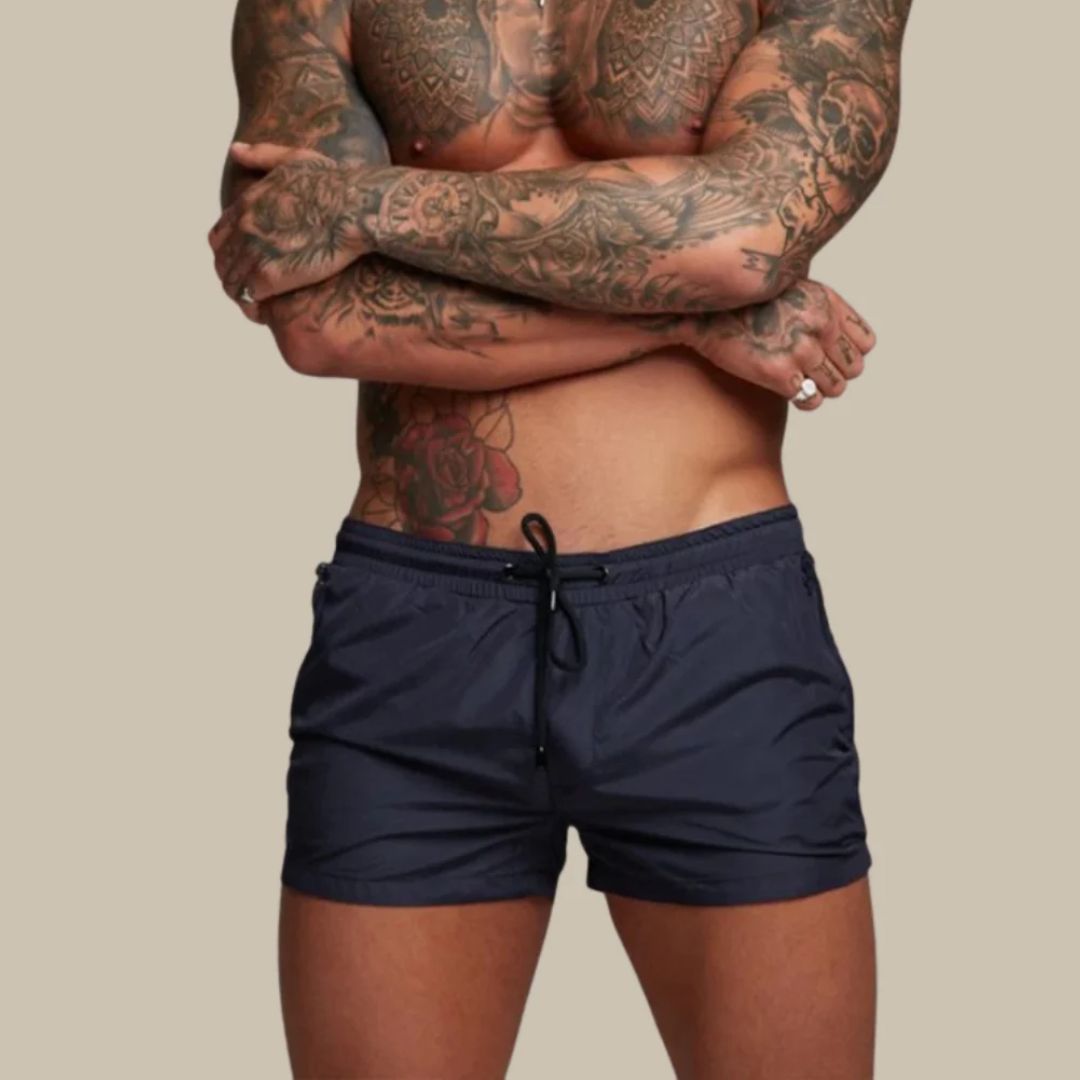 Quick-Drying Modern Swim Trunks for Men