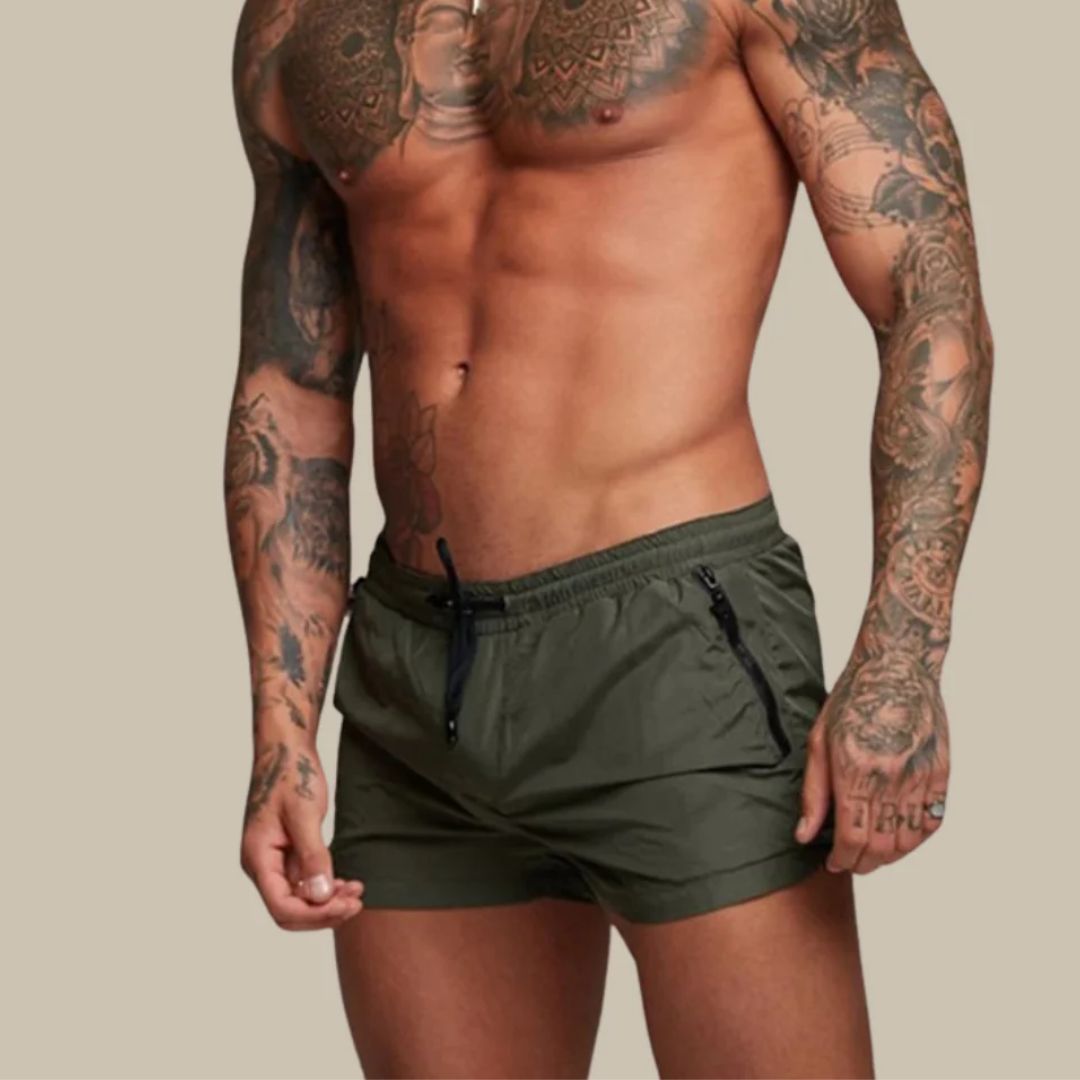 Quick-Drying Modern Swim Trunks for Men
