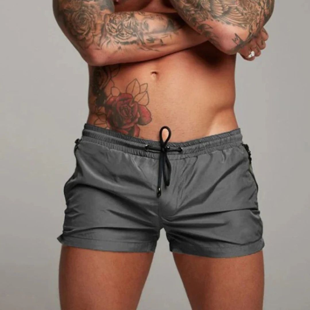 Quick-Drying Modern Swim Trunks for Men