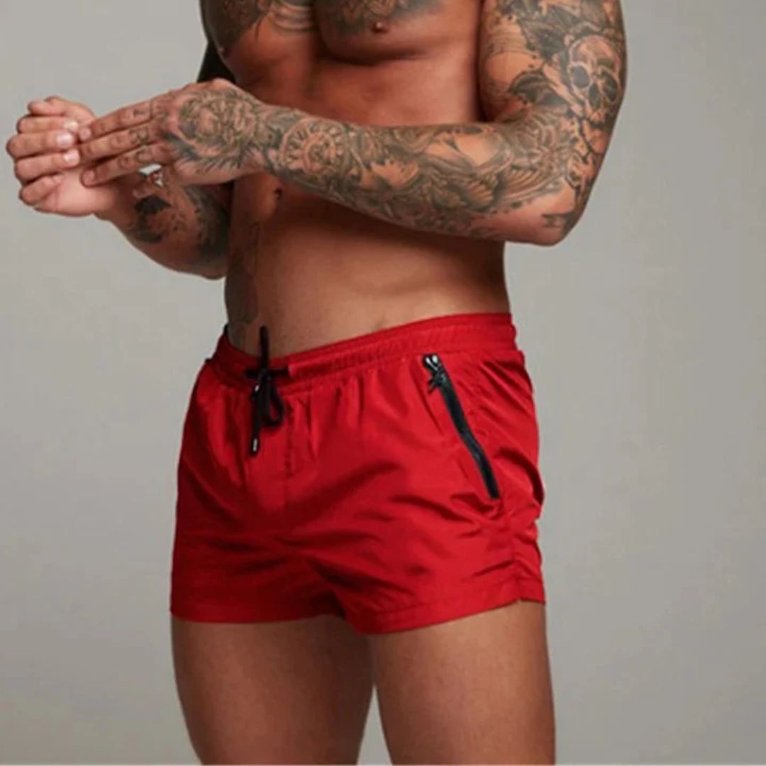 Quick-Drying Modern Swim Trunks for Men